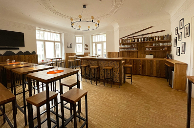 Unsere Cafeteria an unserem Standort in München